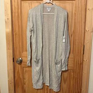 Grey cardigan